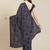 Navy blue navy blue embellished silk blend saree