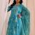 women floral printed regular kurta with trousers & with dupatta