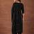 ethnic motifs embroidered thread work kurta with trousers & dupatta