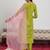 women floral embroidered gotta patti kurta with trousers & with dupatta