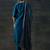 floral yoke design sequinned straight kurta with trousers & dupatta