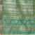 Green ethnic motifs zari silk blend banarasi saree
