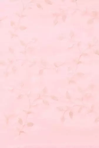 Pink pink & white embellished sequinned organza saree
