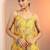 floral printed shoulder straps sequinned kurti with palazzos