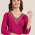 ethnic motifs yoke design sequinned v-neck straight kurta with trousers & dupatta