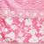 womens pink printed cotton anarkali kurta with churidar & dupatta