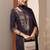 women ethnic motifs embroidered kurta with trousers & dupatta