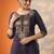 women ethnic motifs embroidered kurta with trousers & dupatta