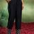 beads and stones straight kurta with trouser & dupatta
