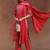 women printed regular mirror work kurta with trousers & with dupatta