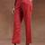 women printed regular mirror work kurta with trousers & with dupatta