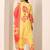 floral printed v-neck kurta with trousers and dupatta