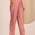 floral yoke design sequinned v-neck straight kurta with trousers and dupatta