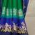 Green ethnic motifs zari poly chiffon saree