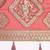 Peach ethnic motifs woven design satin banarasi saree