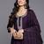 women solid kurta with trouser & dupatta