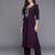 women solid kurta with trouser & dupatta