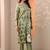 women floral printed regular kurta with trousers & with dupatta
