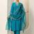 women ethnic motifs embroidered kurta with trousers & dupatta