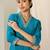 women ethnic motifs embroidered kurta with trousers & dupatta