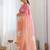 Pink pink embellished  chiffon sarees