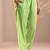 women ethnic motifs printed regular thread work kurta with trousers & with dupatta