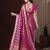 Pink woven design zari  kanjeevaram saree
