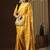 Yellow ethnic motif zari woven kanjeevaram saree