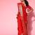 Red ethnic motifs zari banarasi saree