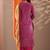 women bandhani dyed regular thread work kurta with palazzos & with dupatta
