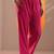 women bandhani dyed regular thread work kurta with palazzos & with dupatta