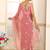 Pink embroidered tissue saree