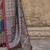 Maroon ajrak block banarasi saree