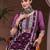 women ethnic motifs printed regular kurta with trousers