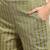 women yoke design regular kurta with trousers & with dupatta