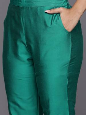 straight kurta with trousers & dupatta 3