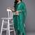 straight kurta with trousers & dupatta