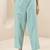 women floral printed regular thread work kurta with trousers & with dupatta