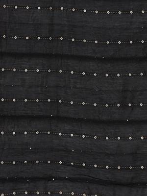women ethnic motifs embroidered regular thread work kurta with trousers & with dupatta 4