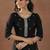 women floral embroidered regular sequinned kurta with trousers & with dupatta