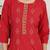 women ethnic motifs printed regular kurta with trousers & with dupatta