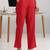 women ethnic motifs printed regular kurta with trousers & with dupatta