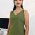 ethnic motifs printed v neck sleeveless kurta with palazzos & dupatta