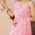 women floral printed regular kurta with trousers & with dupatta