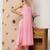 women floral printed regular kurta with trousers & with dupatta