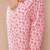 women floral printed regular kurta with trousers & with dupatta
