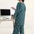 women ethnic motifs printed regular cotton blend kurta with palazzos