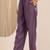 women ethnic motifs embroidered regular thread work kurta with trousers