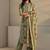 libas green floral printed straight suit set with dupatta