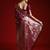 Purple ethnic woven design zari satin saree with matching blouse